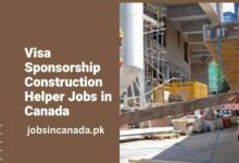 Visa Sponsorship Construction Helper Jobs in Canada