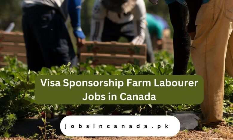 Visa Sponsorship Farm Labourer Jobs in Canada