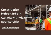 Construction Helper Jobs in Canada with Visa Sponsorship