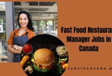 Fast Food Restaurant Manager Jobs in Canada