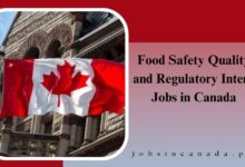 Food Safety Quality and Regulatory Intern Jobs in Canada