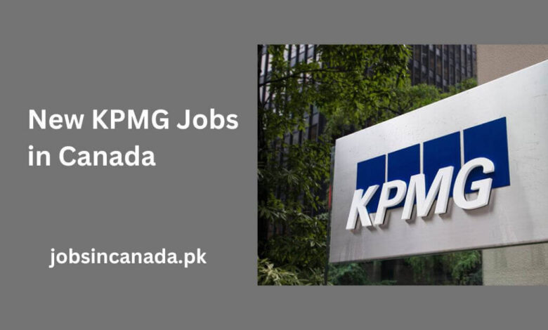 New KPMG Jobs in Canada