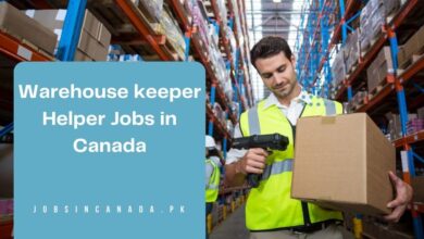 Warehouse keeper Helper Jobs in Canada