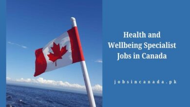 Health and Wellbeing Specialist Jobs in Canada