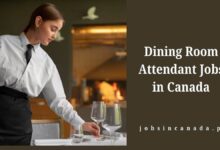 Dining Room Attendant Jobs in Canada
