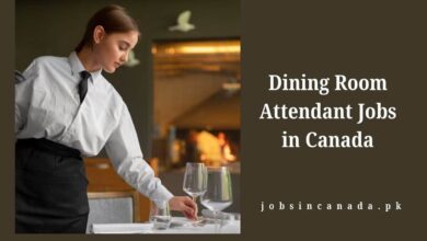 Dining Room Attendant Jobs in Canada