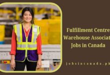 Fulfillment Centre Warehouse Associate Jobs in Canada
