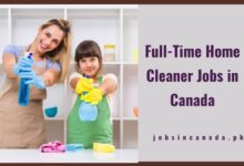 Full-Time Home Cleaner Jobs in Canada