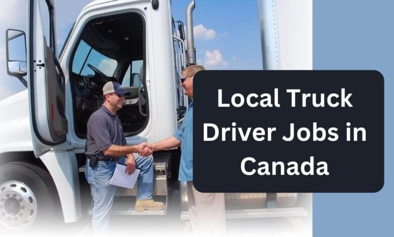 Local Truck Driver Jobs in Canada