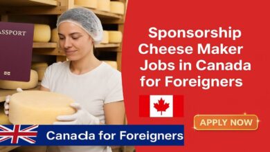 Sponsorship Cheese Maker Jobs in Canada for Foreigners